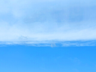 Large White Clouds in a Calm Blus Sky