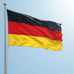 die deutsche nationalflagge, ki generiert