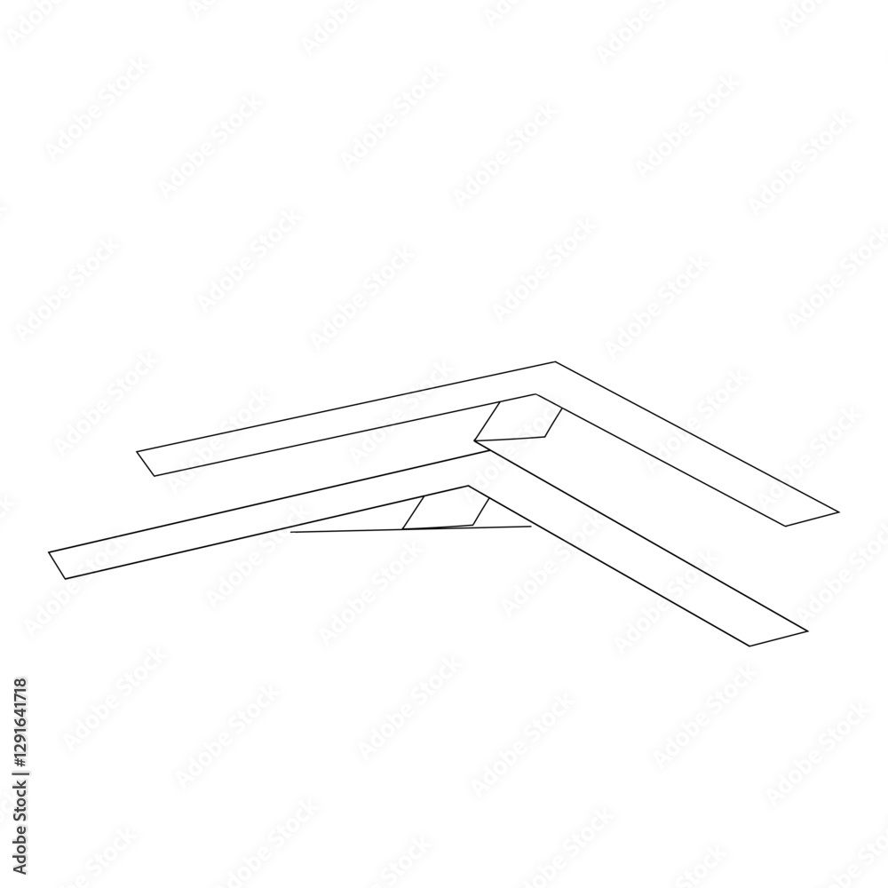 Poster continuous line drawing of cursor arrow. single line cursor arrow icon. vector illustration. editabl