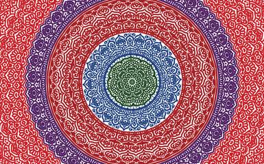 Signs and symbols. Full frame circle pattern lotus or flower mandala art design. beauty, fashion, geometry, colorful, vintage, tradition, classic, dco, cycle, full frame, style, culture of india.