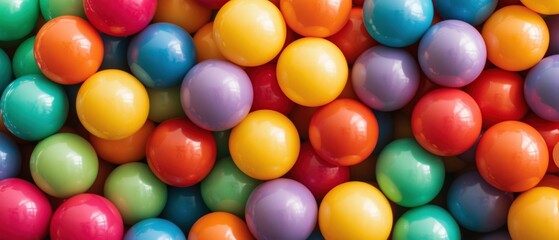 Colorful collection of decorative eggs arranged on a vibrant background for festive celebrations