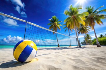 Lush tropical background with green, yellow, orange, and bright pink tones. Features palm, banana, and coconut leaves, hibiscus, plumeria, and macaws. Sunlight effects add vibrancy&mdash;ideal for fash