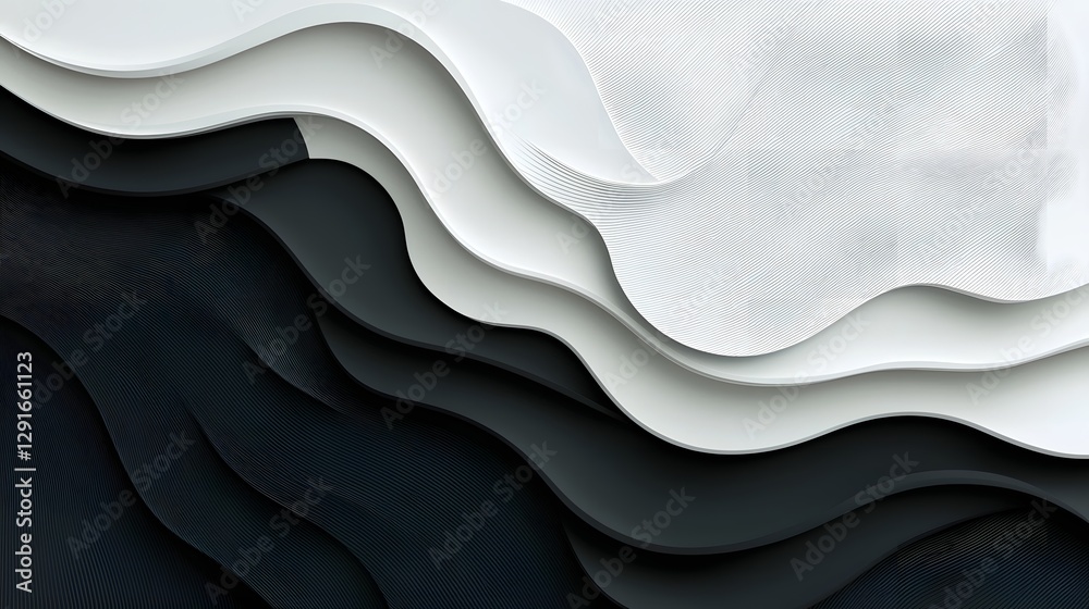 Poster minimalist and modern abstract background design featuring a subtle flowing gradient pattern with ab