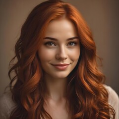 Fototapeta premium Ginger Girl 1