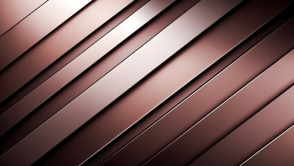 Obraz premium Smooth Brown Diagonal Lines Create a Modern and Abstract Background Design
