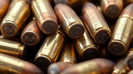 Ammunition Pile Close Up