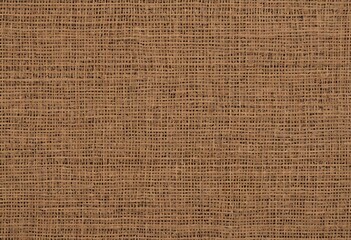 A detailed close up of the burlap texture is shown