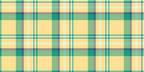 Pastel yellow and teal plaid pattern.  Perfect for textile designs, website backgrounds, or crafting projects.  This cheerful, seamless texture evokes feelings of spring and summer.