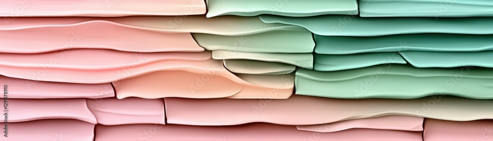 Poster multicolored wall displaying a captivating array of different colors creating a striking visual impa