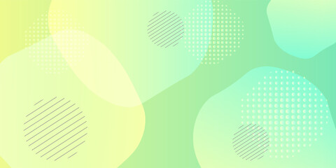 abstract backrgound, green and yellow, shape irregular lines, modern vector eps 10