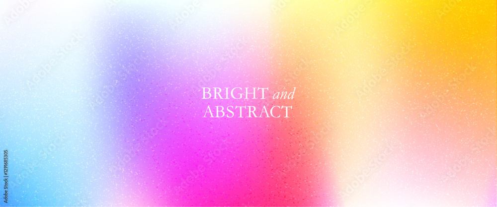 Poster Abstract Background with Color Gradient. Pastel Watercolor Vector Texture. Soft, Bright and Blur Bg Design for Holi Posters. Rainbow Spring and Summer Pattern