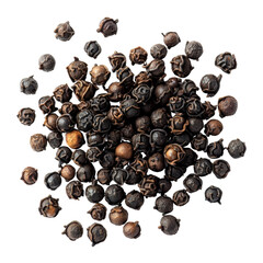Obraz premium Close-Up of Black Pepper Seeds in a Pile