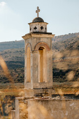 Saint Nicholas Church in Kouris Dam (lake), Cyprus