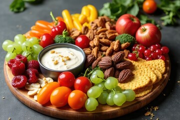 A Plateful of Delicious Snacks