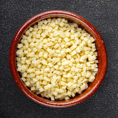 grated cheese mozzarella for pizza cheese fine fresh tasty food dish gourmet food background on the table rustic food top view copy space