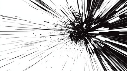 Action-packed graphics featuring explosive bursts against a clean white backdrop.