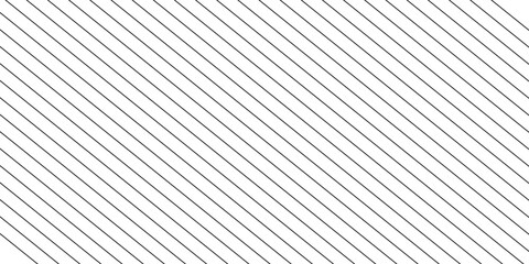 Diagonal lines on white background. Rows of slanted black lines. Stripes grid.