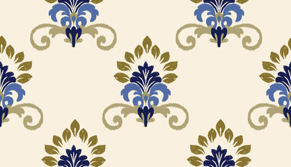 geometric ethnic vintage texture vector art design. textile fashion pattern line ikat seamless pattern and batik fabric texture asian background wallpaper geometry indian. Ethnic abstract ikat art .