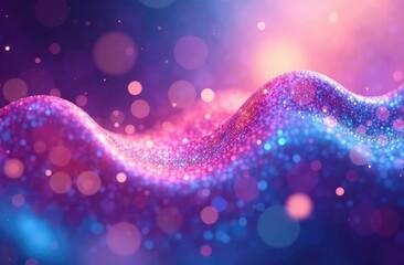 Abstract Iridescent Composition Background with Light 