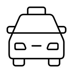 Taxi Cab icon vector design template