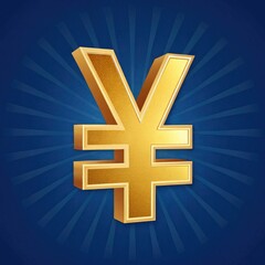 Fototapeta premium golden pound symbol