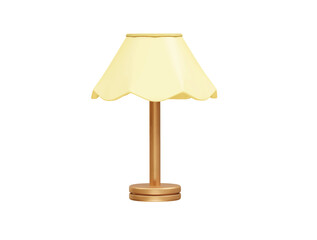 Obraz premium Table Lamp icon 3d illustration