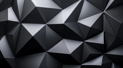 A geometric gray wallpaper with sleek metallic accents