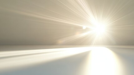 Dramatic Light Breaks Through Stormy Clouds Over a Turbulent Ocean at Twilight, Casting an Ethereal Glow on the Water's Surface