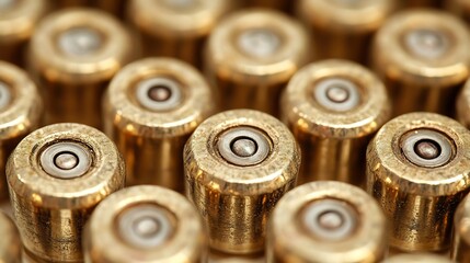 Obraz premium Close-up Ammunition Rounds