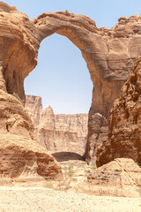 Felsbogen im Ennedi-Gebirge