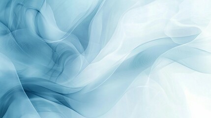 Obraz premium Abstract swirling blue and white background.