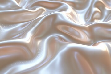 Obraz premium Pearl background, hyperrealistic pearl photo, light pearlescent colors