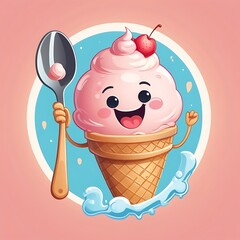 ice cream logo