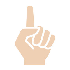 Idea icon in flat color style