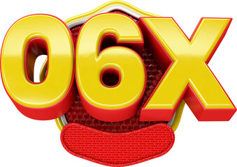 SELO 3D PARCELE EM VEZES.