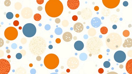 Abstract circles of colored dots background, for wallpaper, or social media