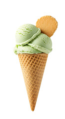 ice cream cone  isolated on transparent background