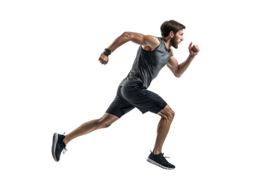 Runner in action
