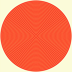 Circle shapes pattern. Circles ornament. Figures background. Simple wallpaper. Linear motif. Geometrical backdrop. Digital paper. Web designing/ Textile print. Vector abstract.