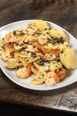Grilled Flounder Belle Meuniere with Boiled Potatoes