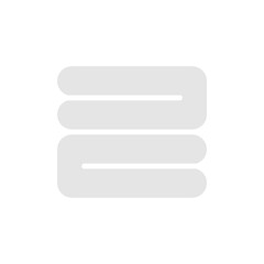 Obraz premium Cloth icon in flat color style