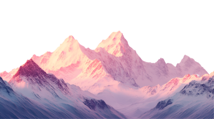 sunrise in the mountains