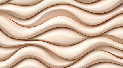 Fototapeta premium Beige waves flowing. Background art, decoration, banners, presentations, and website backgrounds