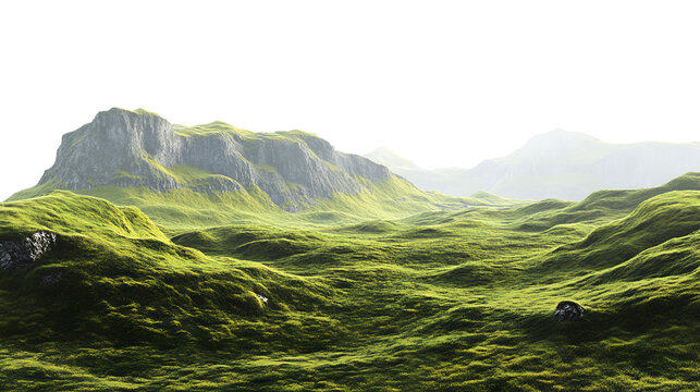 mountain landscape with mountains