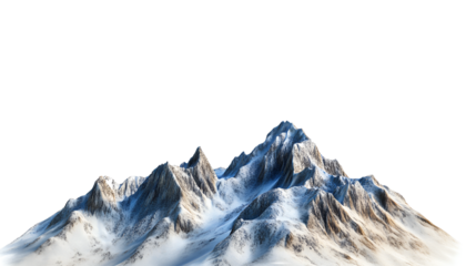 snow covered mountains