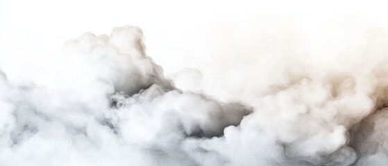 Obraz premium Abstract White Cloud Background