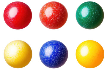 Fototapeta premium Colorful balls for playful fun!, cut out