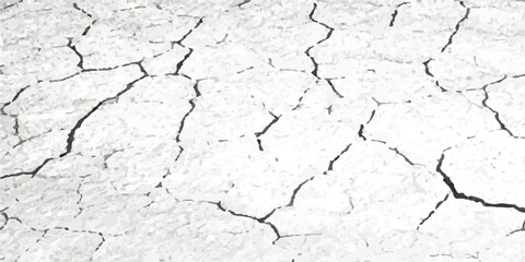 Distressed Vector Texture Overlays of Cracked Surfaces from Earthquakes, Featuring Black, White, and Grey Wall, Floor, and Land Backgrounds with Realistic Damage Effects.
