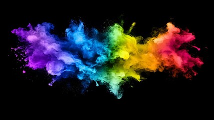 Buy 1 Get 1 Free in a bold, playful font with a dynamic splash of energetic colors bursting outward, enhancing the sense of excitement and urgency