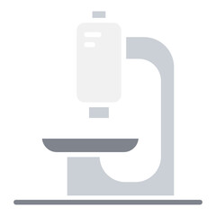 Lab icon in flat color style